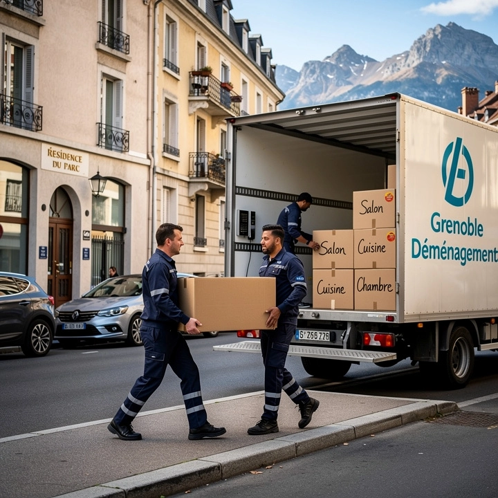 Déménagement Grenoble Rennes